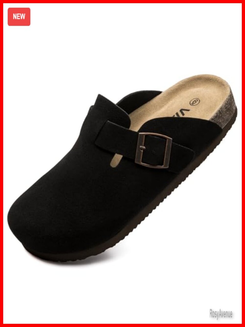 Suede Slip-On Mule Clogs Comfort Casual Loafers